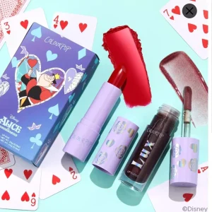 Colourpop Alice In Wonderland ❤️QUEEN OF HEARTS Lip Duo Red Brand New In Box