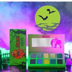 Glamlite Scooby-Doo Ruh Roh Raggy 10 Shade Eyeshadow Palette New
