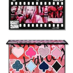 Sheglam Harley Quinn Mad Love Eyeshadow Palette Halloween Authentic New In Box