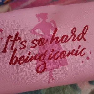 OCS Barbie Makeup Bag “It’s So Hard Being Iconic” BNWT