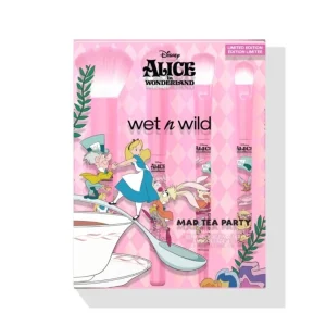 NEW NIB Wet N Wild Disney Alice In Wonderland Make Up Brush Set
