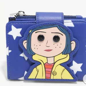 Laika Coraline Doll & Stars Mini Flap Wallet