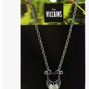 Disney Villains Sleeping Beauty Maleficent  Rhinestone   16 " necklace