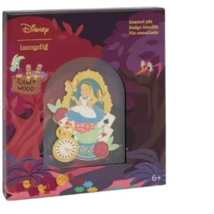 Loungefly Disney Alice in wonderland limited edition portrait enamel pin