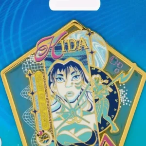 Disney Atlantis Princess Kida stainglass enamel pin
