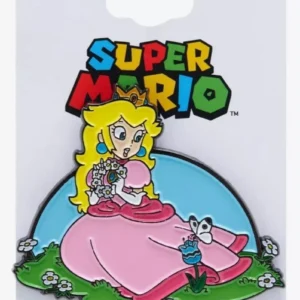 Super Mario Bros  Princess Peach Enamel Pin