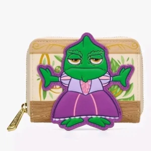 Loungefly  Disney Tangled Pascal  Dress Zip Wallet