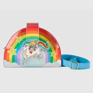 Loungefly Rainbow Brite and Starlight figural Light Up Crossbody Bag