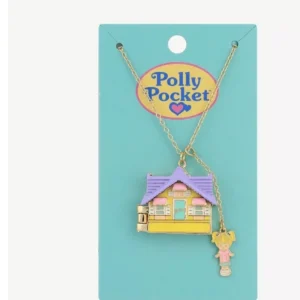 Polly Pocket  house Locket Necklace