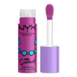 NYX The Simpsons Saucy sisters' Fat cheeks Liquid Blush in Lavender Sass
