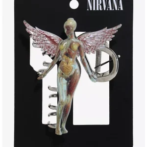 Nirvana In Utero Angel Hair Claw Clip